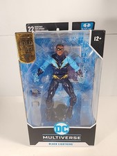 McFarlane Toys DC Multiverse Black Lightning  Final Crisis  Gold Label 7  Sealed