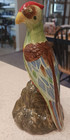 VINTAGE CERAMIC FLOWER FROG PARROT - JAPAN — photo 6