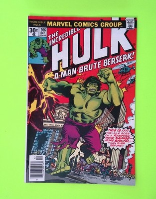 Incredible Hulk #206 Vol. 1 1976 Marvel Comics 1st App Newsstand SD21-234
