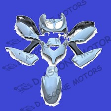 KIT CARENE TMAX 2001 2002 2003 2004 2005 2006 2007 BIANCO PERLA E NERO OPACO