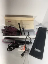 TYMO Ring Hair Straightener Comb Straightening Brush W/carry Bag, Clip, Pic Glob