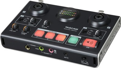 Teac US-42B TASCAM MiNiSTUDIO CREATOR Podcast Voice Effects Sound Playback