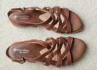 Naturalizer Sandals Shoes Womens Size 7.5 Light Brown Cadence N5 Comfort Strappy — photo 3