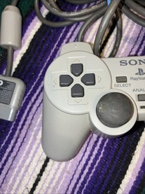 Lot of 3 OEM Sony PS1 PSone PlayStation Controllers Tested Working