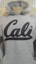 CALI GRAY HOODIE PULLOVER CALIFORNIA 2pac tupac nwa HOODIE LA