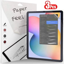 3Pcs Paper Feel Like Screen Protector for Samsung Galaxy Tab S7 S8 S9 Plus Ultra