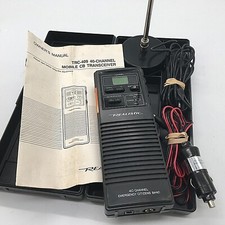 Vintage REALISTIC Portable 40 Channel Emerg. Citizens Band Radio Cat.No.21-1500