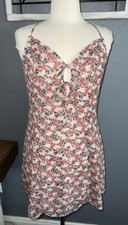Nasty Gal Collection Strappy Floral Dress Woman’s Size 8