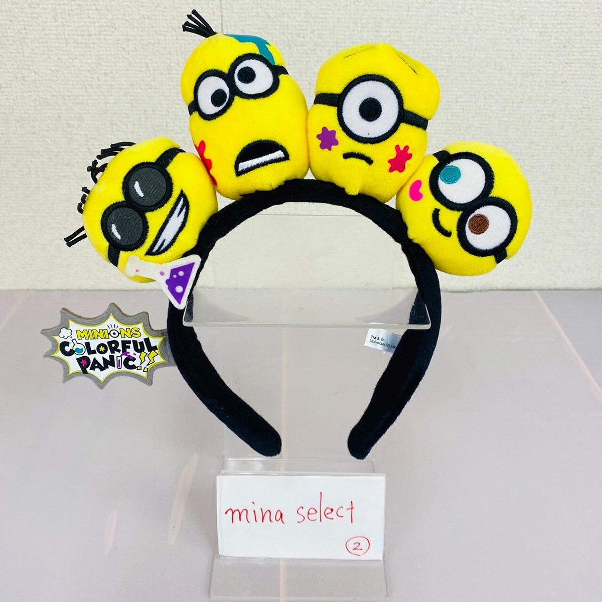 USJ Minions Headband Ear colorful panic Universal Studios  display picture 1
