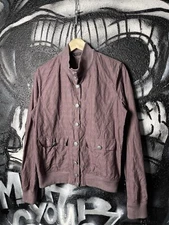 Vintage C.P. Company Donna Cotton-Metal Bomber Jacket Size 44