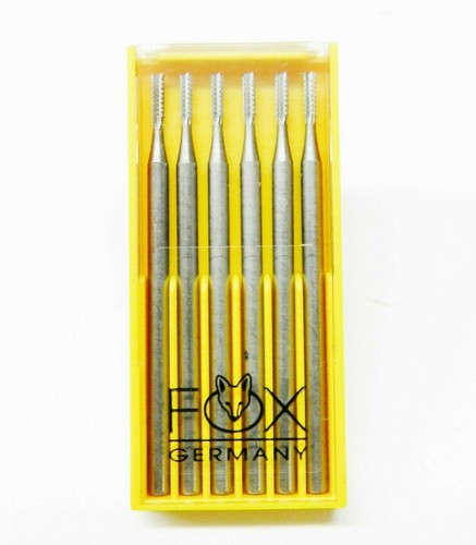 Bijoux transversaux carrés cylindre Bur Fox taille 021 - 2,1 mm lot de 6 Allemagne - Photo 1 sur 8