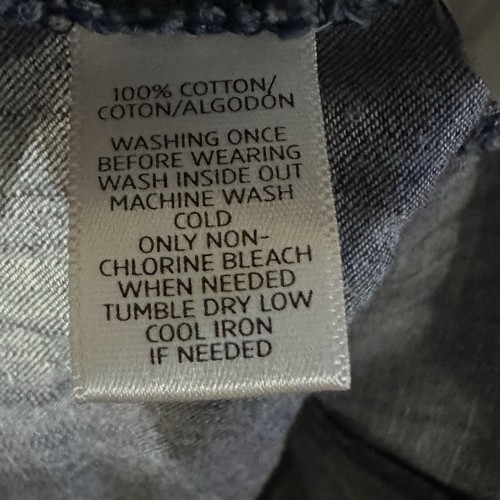 ANN LOFT Damen mittelblau Chambray Langarm Freizeit leicht Knopfleiste - - Bild 5 von 7