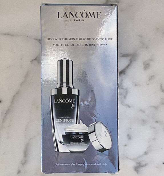 Lancome Advanced Genifique Serum 2.5 fl oz & Yeux Eye Cream 0.5 fl