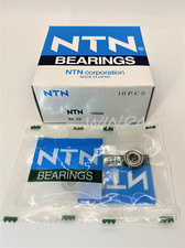 1 x R4ZZ NTN 2 Shielded Metal Ball Bearing 1/4" x 5/8" x 0.196" Z 2Z NEW