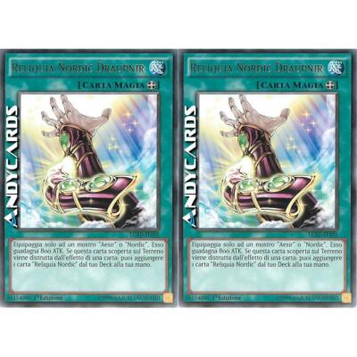 2x NORDIC DRAUPNIR RELIQUIE   (Nordic Relic Draupnir)   Rare   LC5D IT192   1Ed