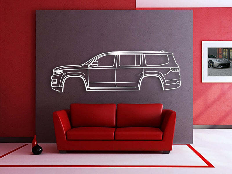 Wall Art Home Decor 3D Acrylic Metal Car Auto Poster USA Silhouette 2013 CX-5