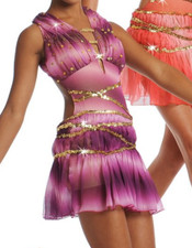 Dance Costume - ADULT LARGE - NEW - Glamour - lyrical / contemporary / modern