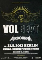 Volbeat - Open Air, Berlin 2013 | Konzertplakat | Poster
