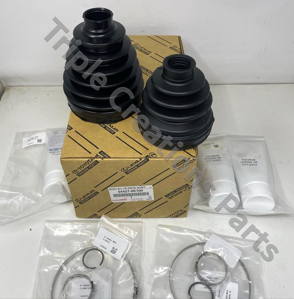 Toyota Genuine 04427-0K100 Boot Kit Front Drive Shaft In