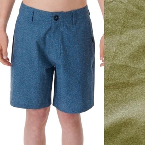 NWT Rip Curl Boys’ The Boardwalk Paradiso Short Swim Size 18 Light olive green