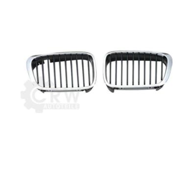 EISENFELS Kühlergrill Kühlergitter chrom schwarz für BMW 3er Compact E46