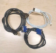 HDMI to DVI-D, VGA to VGA & Mini Display to Display Port Video Display Cables