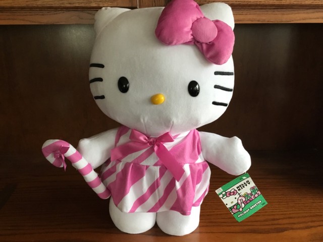 Hello Kitty 21 Plush Christmas Greeter Sanrio Collectible Decor