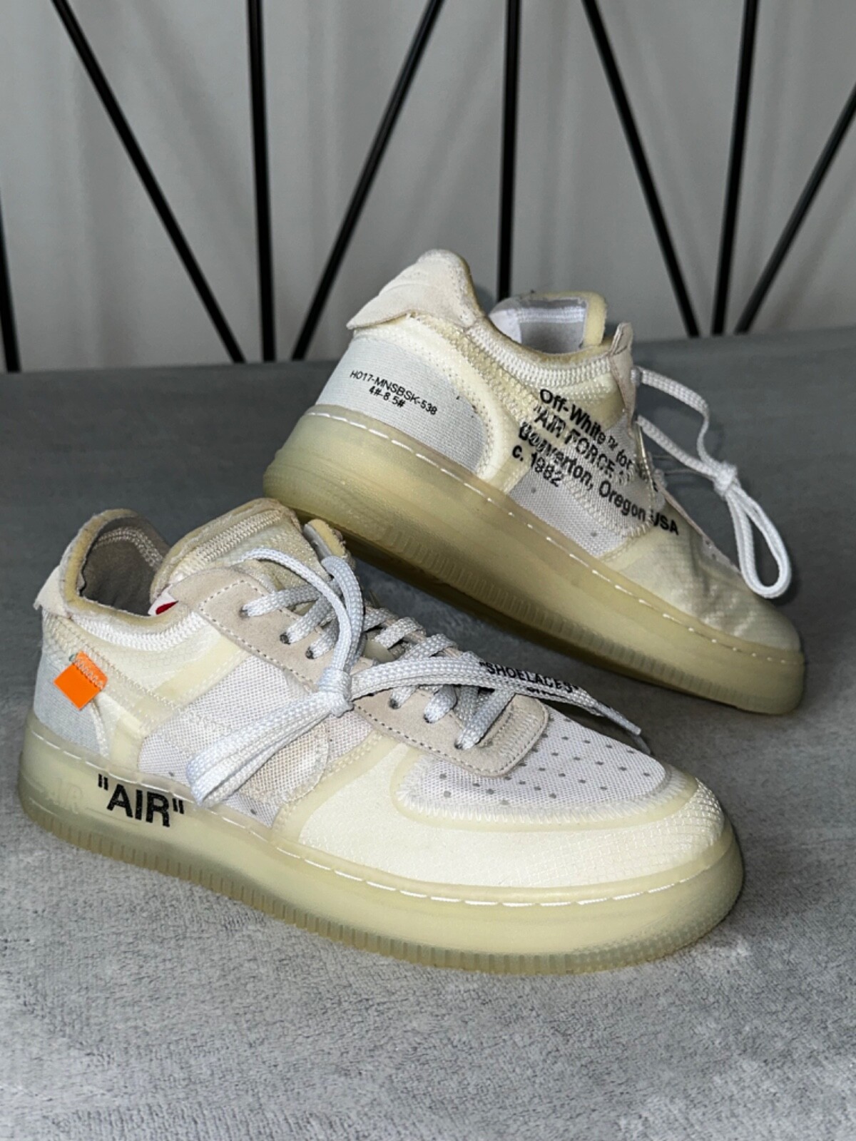 OFF WHITE X NIKE Nike Air Force 1 bianco sporco 40