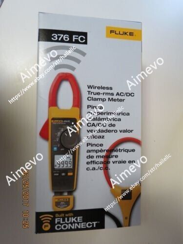 Fluke 376 FC True-RMS AC/DC Clamp Meter - New in Box - Picture 2 of 2