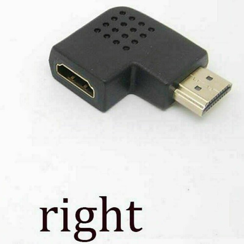 90 Degree Left/Right Angle Port Male To Female HDMI Adapter Connector HDTV LOT - Picture 11 of 16