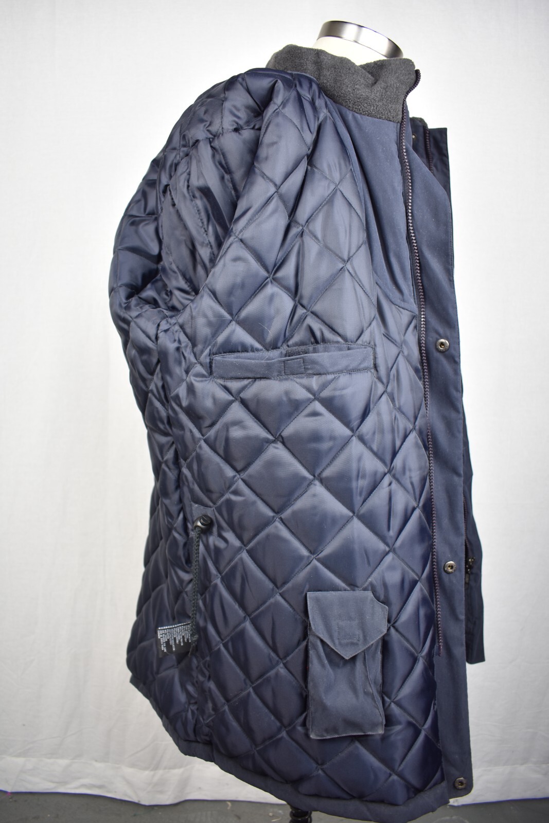 Aberdeen Collection Solid Blue Polyester/Nylon Bl… - image 11