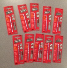 Lot Of 10 Vermont American 14022 Fast Spiral Masonry Drill Bits 5/32” X 3 1/2”