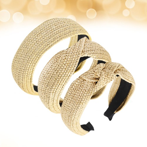 3 Pcs Ferienhaarband Fräulein All-Match-Frisur Haarreifen Drücken
