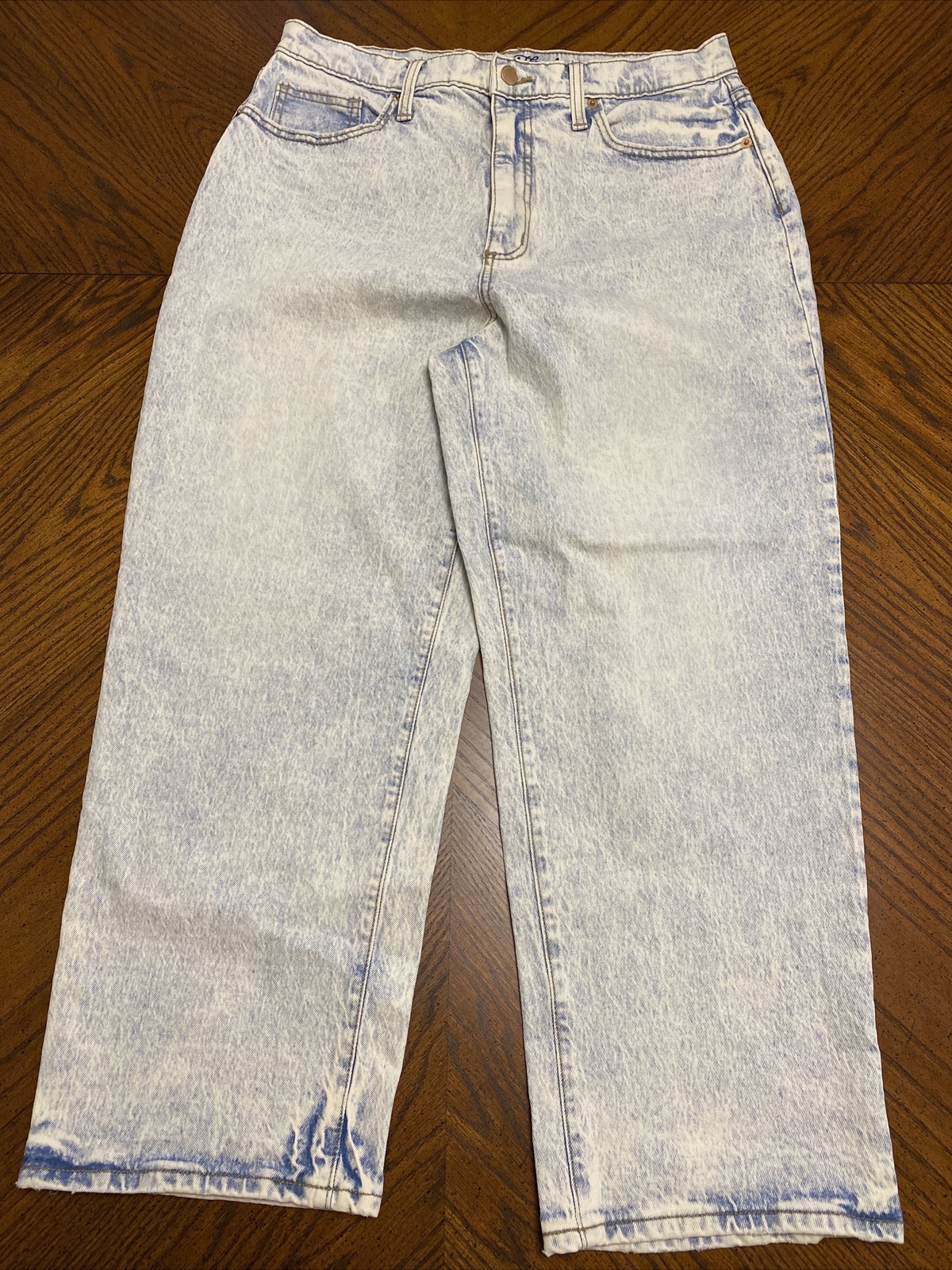 Women’s Universal Thread Stonewashed Blue Jeans 1… - image 1