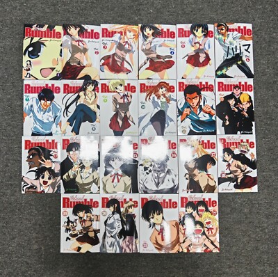 SCHOOL RUMBLE Manga Complete Full Set English (Volumes 1-22) by Jin Kobayashi