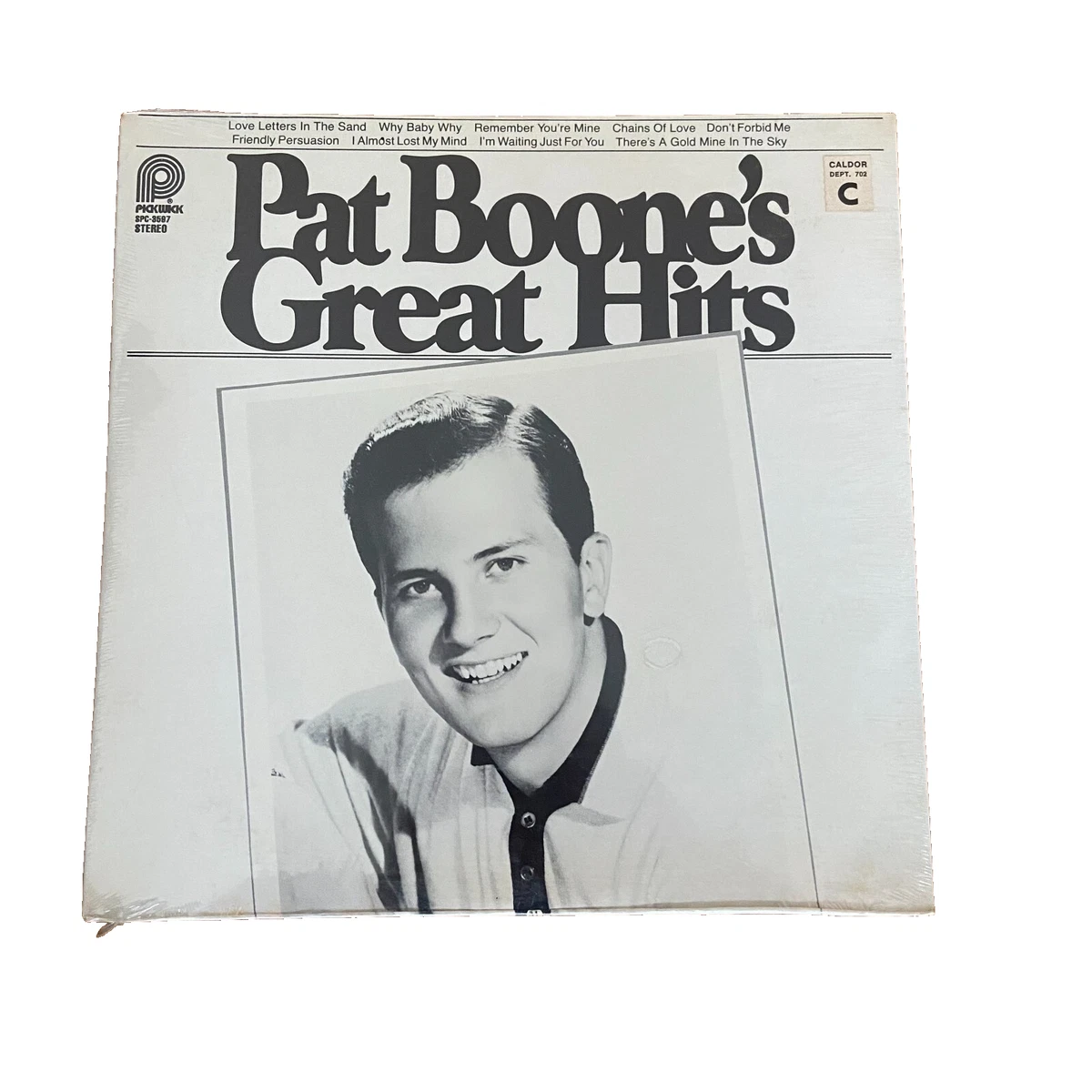 Pat Boone's Great Hits Vinyl LP 1978 Pickwick SPC-3597 Sealed | eBay