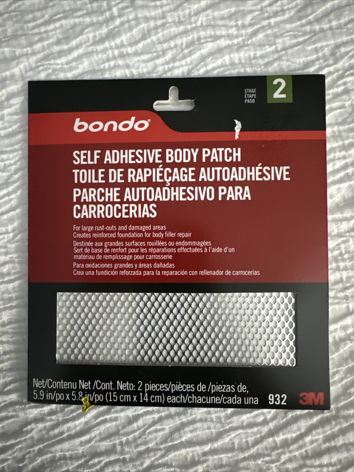 Bondo 932 Self Adhesive Body Patch eBay