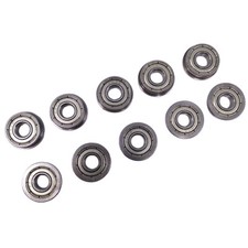 US Stock 10x FR4ZZ MR4 Metal Shielded Flanged Ball Bearings 1/4" x 5/8" x 0.196"