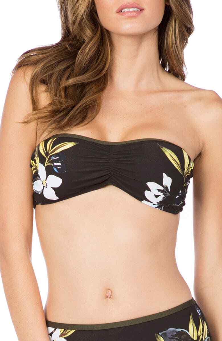 la blanca bandeau bikini top