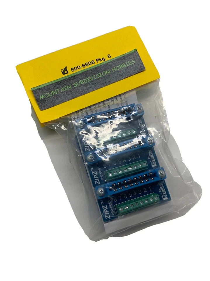 Circuitron 800-6606 ZipZ Solderless Connection System for Tortoise / Smail  6 Pk - Image 4 of 4