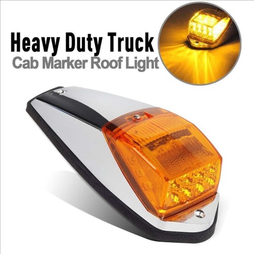 5 x LED Roof Cab Lights Clear/Amber,Bus,Kenworth,Freightliner,Western star,Truck - Picture 3 of 8