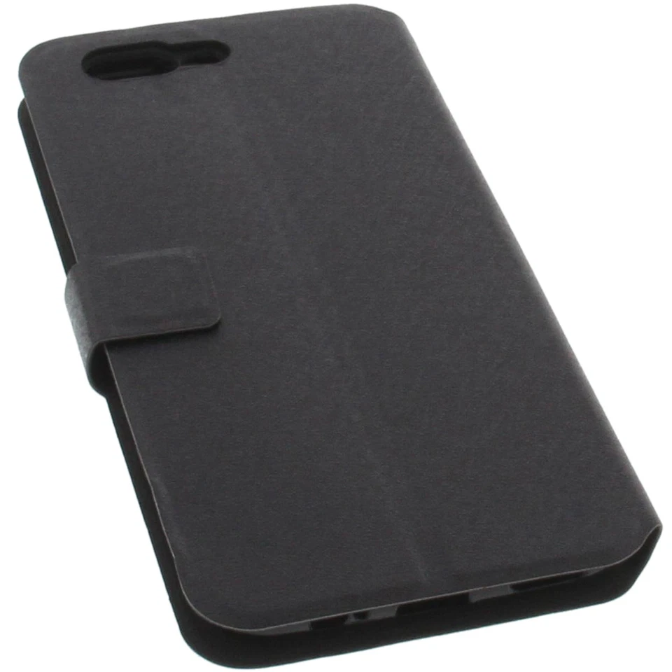 Custodia per OnePlus 5 Telefono Smartphone Stile Libro Protezione Cellulare Nero - Immagine 4 di 4