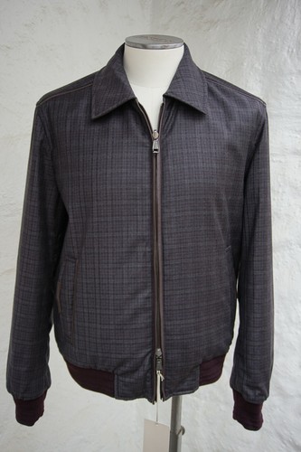 New Brioni Reversible Bomber Jacket 