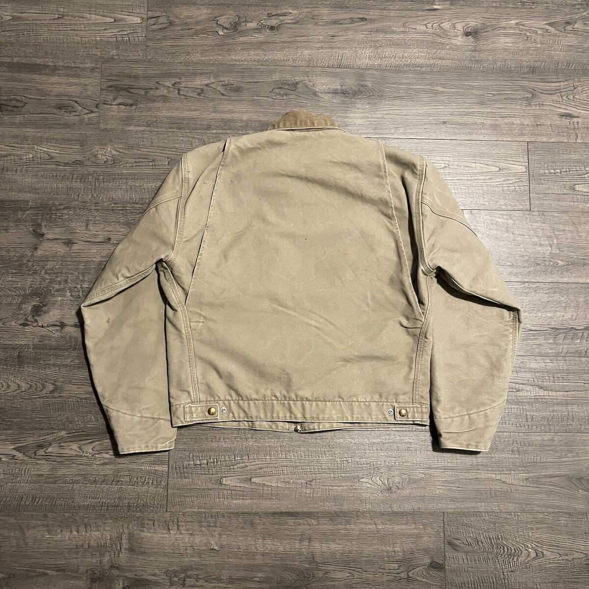 Vintage Carhartt J97 266 Cottonwood Detroit Beige Jacket Vintage Carhartt J97 266 Cottonwood Detroit Beige Jacket