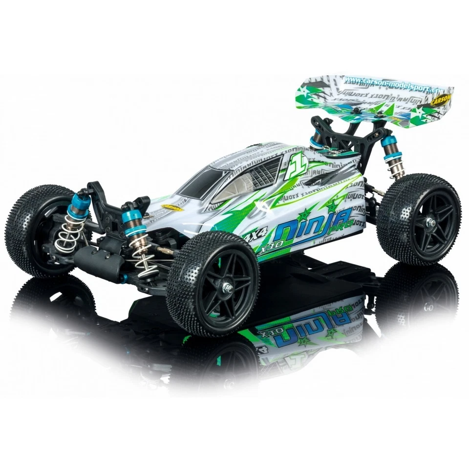 Carson 404266 1:10 Ninja Pro Sport X10 2,4G RTR - ohne Akku und Lader 500404266 - Bild 2 von 4