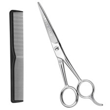 Hair Scissors Haircut Shears with Comb Set Kit for Men  Women