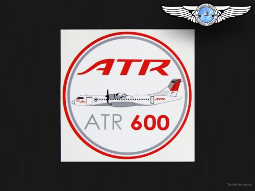ATR 600 ATR72 72-600 ROUND DECAL / STICKER - Picture 3 of 5