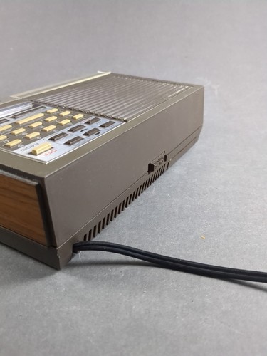 Radio Sveglia Digitale Doppia Vintage GE 7-4875 Small Wonder Grana Legno Funzionante - Foto 8 di 24