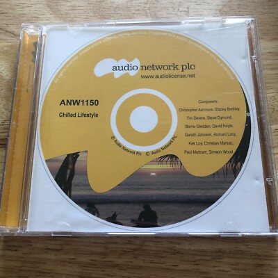 Audio Network Plc ANW1150 CD Chilled Lifestyle Loops & Samples Music Production