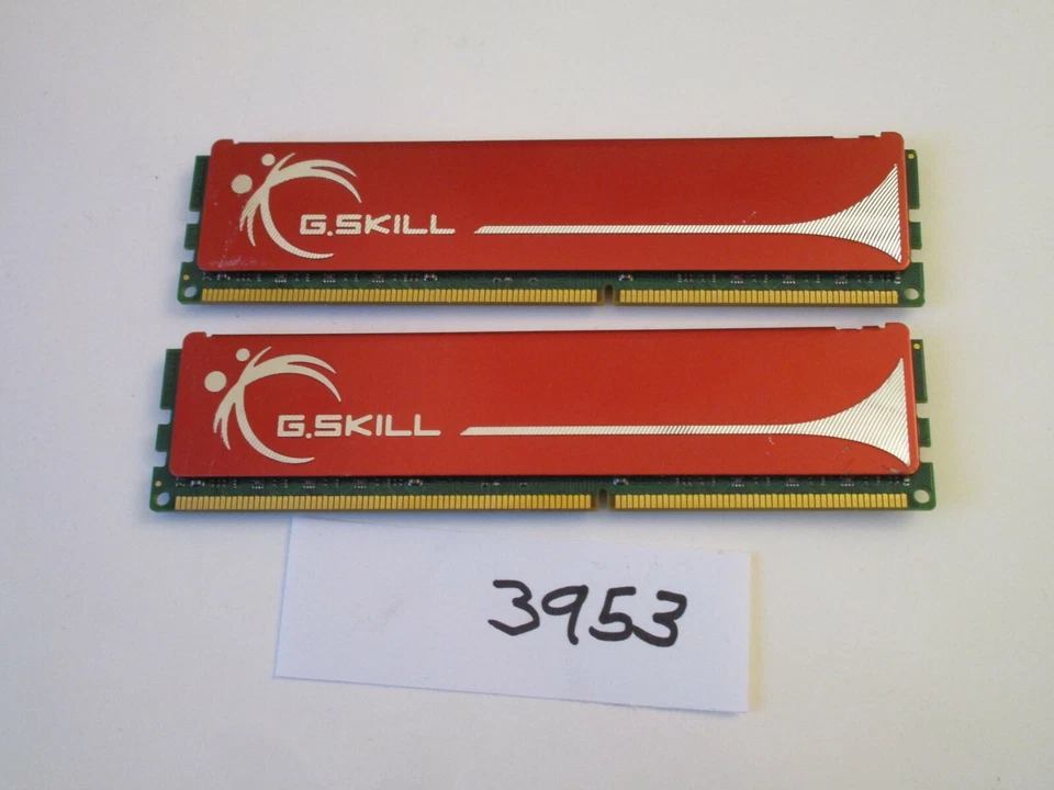 G.Skill F3-12800CL9D-4GBNQ 2x2Gb PC3-12800 1600Mhz DDR3 Desktop Memory RAM (3953 - Image 2 of 2